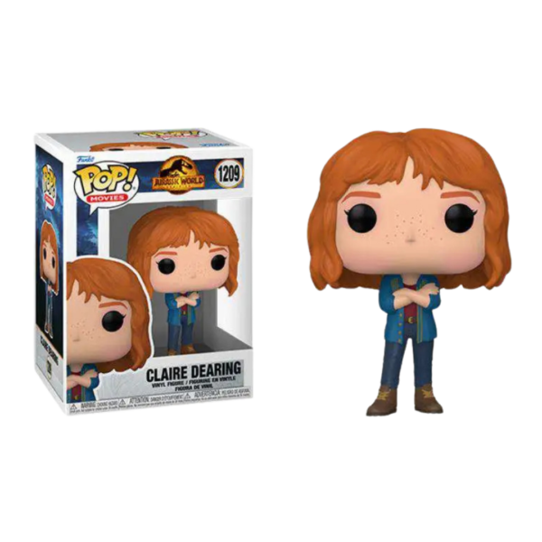 Funko Pop! Movies: Jurassic World Dominion - Claire Dearing #1209 Vinyl Figure