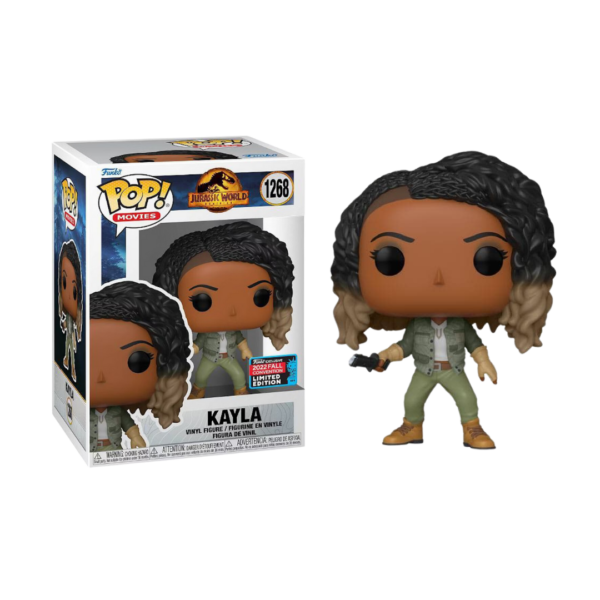 Funko Pop! Movies: Jurassic World Dominion - Kayla (2022 Fall Convention Limited Edition) #1268 Vinyl Figure