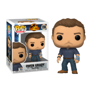 329 Funko Pop! Movies: Jurassic World Dominion - Owen Grady #1208 Vinyl Figure
