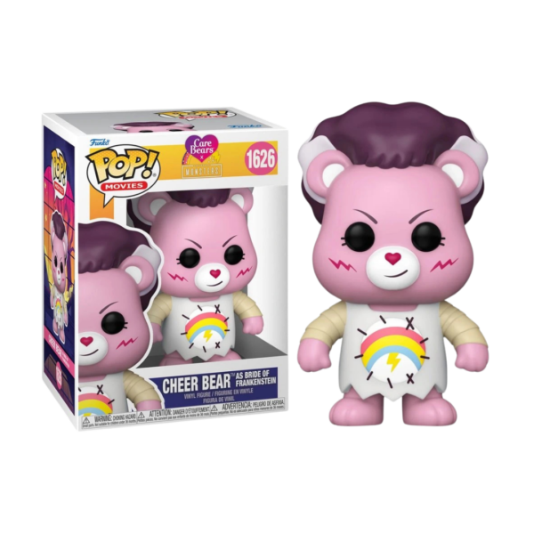 Carebears x Universal Monsters - Cheer Bear as Bride of Frankenstein #1626