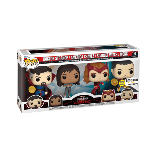 Funko Pop! 4-Pack Marvel: Doctor Strange in the Multiverse of Madness