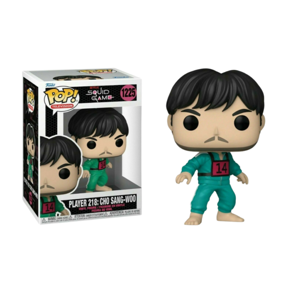 Funko Pop! Television: Squid Game - Player 218 Sang-Woo #1225 Vinyl Figure