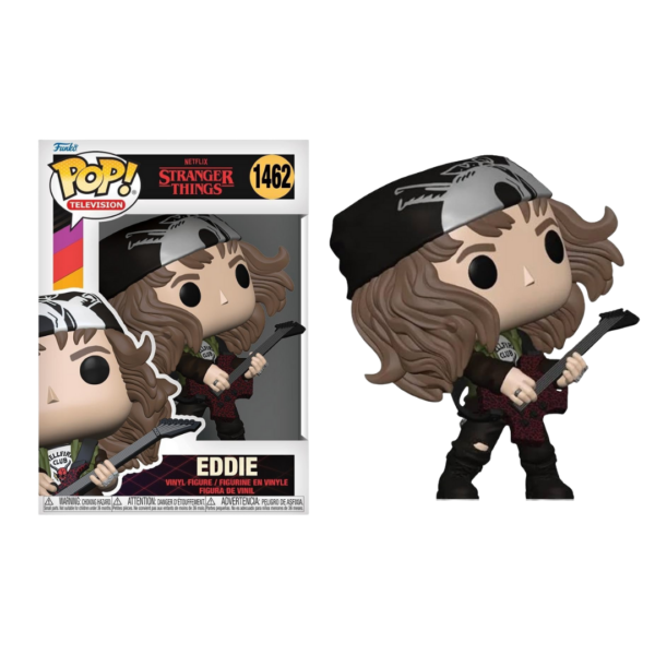 Funko Pop! Television: Stranger Things - Eddie (Hunter) (with Guitar​​) #1462 Vinyl Figure