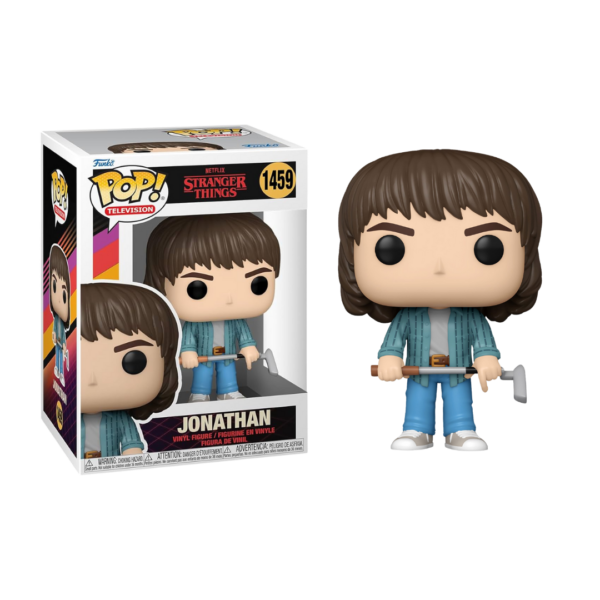 Funko Pop! Television: Stranger Things - Jonathan (with Golf Club) #1459 Vinyl Figure