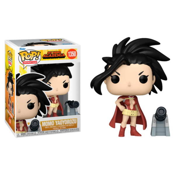 Funko Pop! Animation: My Hero Academia - Momo Yaoyorozu (with Cannon) #1350 Vinyl Figure
