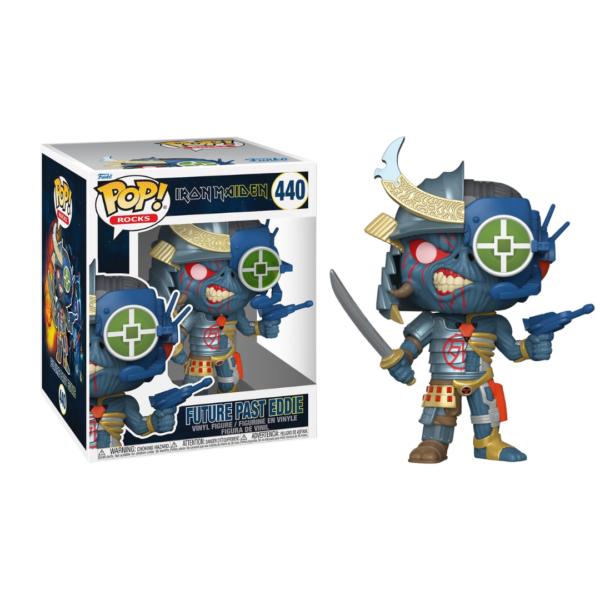 Funko Pop! Super: Iron Maiden - Future Past Eddie #440 Vinyl Figure (6")