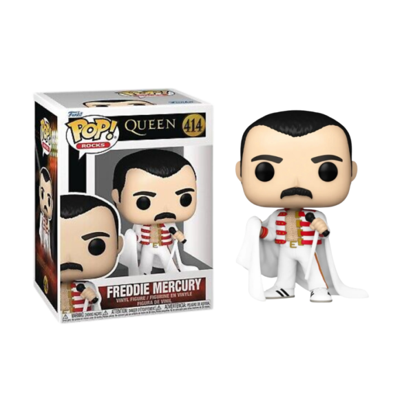 Funko Pop! Rocks: Queen - Freddie Mercury (with Cape) #414