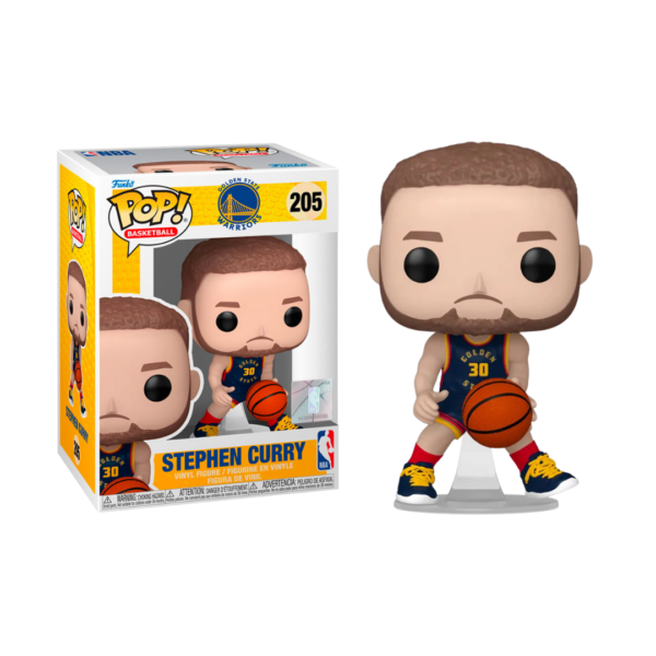 Funko Pop! Basketball: NBA Warriors - Stephen Curry (City Edition 24-25) #205