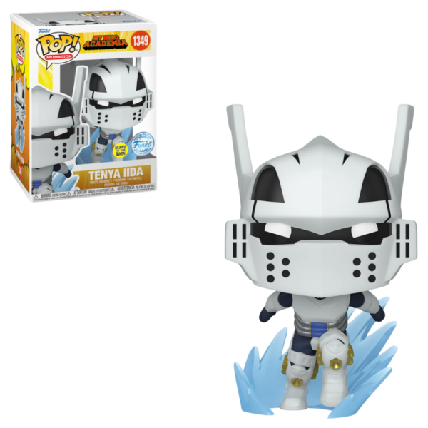 Funko Pop! Animation: My Hero Academia S10 - Tenya IIDA (RBurst) (Glows in the Dark) (Special Edition) #1349 Vinyl Figure