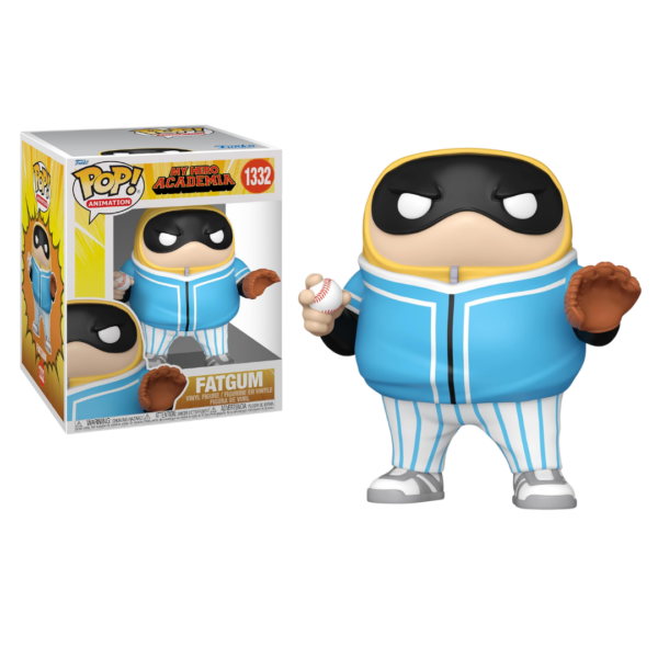 Funko Pop! Super Animation: My Hero Academia - Fatgum (Baseball) #1332 Vinyl Figure (6")
