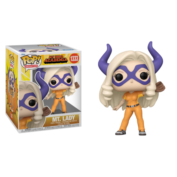 Funko Pop! Super Animation: My Hero Academia - Mt. Lady (Baseball) #1333 Vinyl Figure (6")
