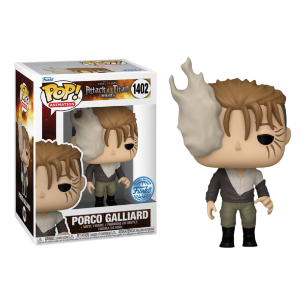 Funko Pop! Animation: Attack on Titan S4 - Porco Galliard (Special Edition) # 1402 Vinyl Figure