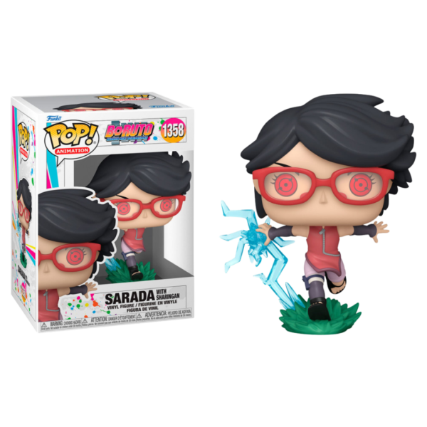 Funko Pop! Animation: Boruto S3 - Sarada with Sharingann # 1358 Vinyl Figure