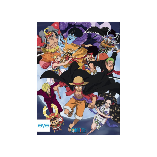 One Piece - Wano Raid Poster Chibi (52x38cm)