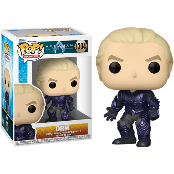 Funko Pop! Movies: Aquaman and the Lost Kingdom - Orm #1304 Vinyl Figure