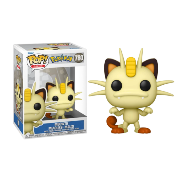 Funko Pop! Games: Pokemon - Meowth #780 Vinyl Figure