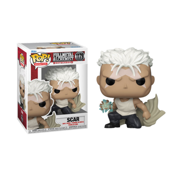 Funko Pop! Animation: Fullmetal Alchemist Brotherhood - Scar #1179 Vinyl Figure