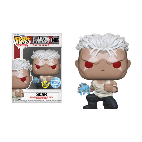 Funko Pop! Animation Full Metal Alchemist: Brotherhood - Scar SE Glow