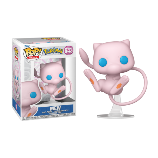 Funko Pop! Games: Pokemon - Mew #643 Vinyl Figure