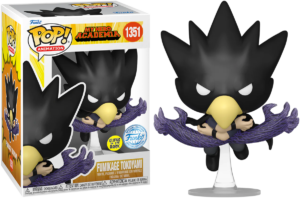 Funko Pop! Animation: My Hero Academia S10 - Fumikage Tokoyami (FA) (Glows in the Dark) (Special Edition) #1351 Vinyl Figure